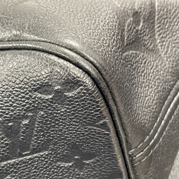 Louis Vuitton Neverfull MM Black Empriente Leather w/ Pouch (JB1334) - Picture 9 of 14